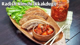 THE BEST Cubed Radish Kimchi Kkakdugi  Korean Dish  Vegetable Recipe  Jumongs Kitchen Ep 8 🎧 [upl. by Paryavi]