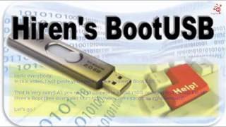 Guide how to make USB Hirens Boot easy step by step [upl. by Ydniw]