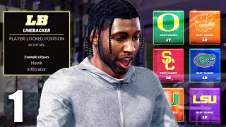 MADDEN 22 Face of the Franchise  LINEBACKER COLLEGE GAMEPLAY Road to the Draft Ep 1 [upl. by Johannessen]