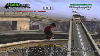 Tony Hawk American Wasteland East LA Combo [upl. by Rusert]