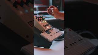 Drumbeats through Chroma Console op1field drummachine effects [upl. by Aborn513]