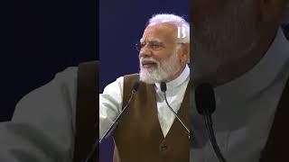 PM Modis Vibrant Promise Amidst Election Cheers At National Creators Award  creatoraward pmmodi [upl. by Euqnom]