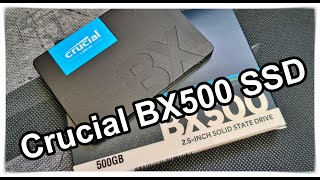 Crucial BX500 500GB 3D NAND SATA 25inch SSD [upl. by Alaaj]