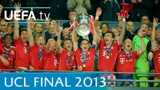 Bayern v Dortmund 2013 UEFA Champions League final highlights [upl. by Hnao233]