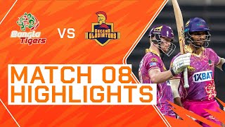 2023 Abu Dhabi T10 Match 8 Highlights Deccan Gladiators vs Bangla Tigers  Season 7 [upl. by Nitram786]