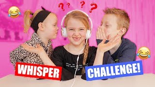 DE WHISPER CHALLENGE ♥DeZoeteZusjes♥ [upl. by Huber209]