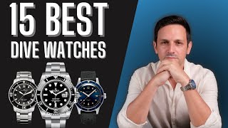 The 15 Best Dive Watches From Affordable to Luxury [upl. by Mlohsihc]