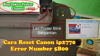 Tutorial Cara Reset Printer Canon ip2770 [upl. by Taylor]