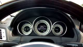 2014 MercedesBenz E350 Steering Assist Feature [upl. by Sommer55]