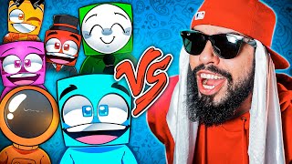 Turma do Problems Vs Mussa  Batalha de Youtubers [upl. by Seth]