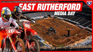 2023 East Rutherford SX Media Day  Racer X Films [upl. by Cogen]