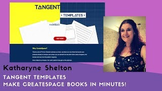 CreateSpace books in minutes with Tangent Templates [upl. by Jesh]