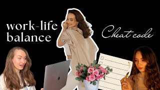 Worklife balance feminine ways to prioritise your wellbeing amp stop burnout  2024 [upl. by Michelina]