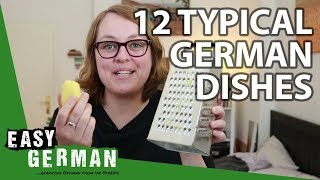 12 typical German Dishes  Easy German 242 [upl. by Lamek193]