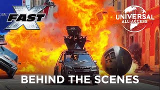 Behind the 7 Hills of Rome Chase Scene  Fast X  Behind the Scenes [upl. by Geraint]