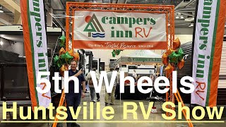 Alabama RV Show 2024 5th Wheels [upl. by Enitsyrk]