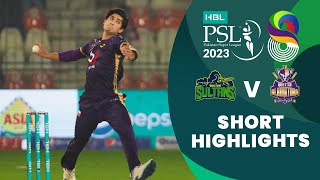 Short Highlights  Multan Sultans vs Quetta Gladiators  Match 3  HBL PSL 8  MI2T [upl. by Eadahs]