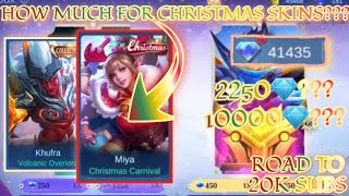 HOW MUCH 💎DIAMONDS FOR EPICCOLLECTOR SKINS IN WINTER SURPRISE BOX EVENT 2023  MLBB [upl. by Rhett409]