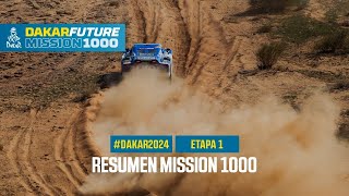 Resumen Mission 1000  Etapa 1  Dakar2024 [upl. by Arekahs]