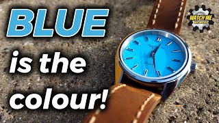 New Escapement Time in Sky Blue PLUS detailed strap show [upl. by Mungovan]