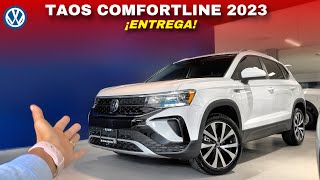 TAOS Comfortline 2023  ENTREGA de penúltimo Tengo blanco [upl. by Gnoht791]