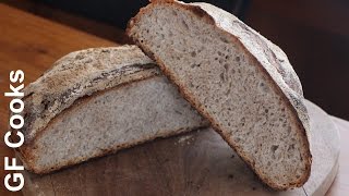 Oatmeal No Knead Bread Recipe  GardenFork Cooks [upl. by Bertram]