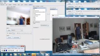 Facetracking  MRL Python  opencv  pan tilt kit  webcam  facedetect filter [upl. by Nylecsoj]