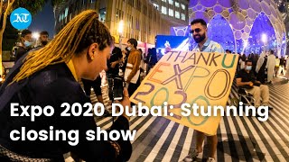 Expo 2020 Dubai Stunning closing show [upl. by Philana]