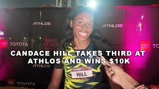 Candace Hill on her third place finish at Athlos advice to the next generation and MORE [upl. by Ethyl979]