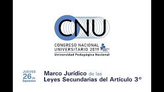 Marco Jurídico de las Leyes Secundarias del artículo 3º [upl. by Aisital]