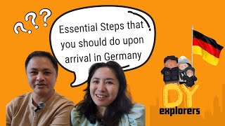 From Philippines to Germany Mga Dapat Gawin Pagdating sa Germany [upl. by Ahsad]