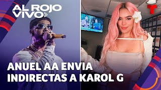 Anuel AA vuelve a enviarle indirectas a Karol G en pleno concierto [upl. by Clementius224]