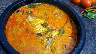 Karimeen Curry Kerala Style😋 Kerala Fish Curry Pearl Spot Fish Curry🐟  MICHUS MEDIA 🥰 [upl. by Adlemy423]