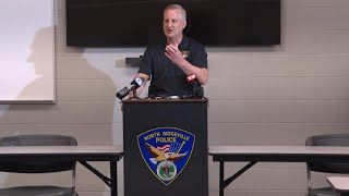 North Ridgeville police hold briefing after officers fatally shoot Tennessee homicide suspect [upl. by Nlyak]