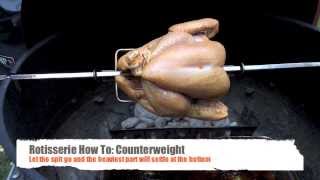 Rotisserie How To Counterweight [upl. by Keven]