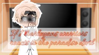 Marleyan warriors reacts to Paradise island 🔰⚔️ CONTAINS SPOILERS [upl. by Rehprotsirhc302]