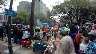 Krewe of Zulu parade  Mardi Gras 2020 [upl. by Hickie]