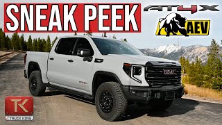 The GMC Sierra AT4X AEV Brings Luxury OffRoad  InDepth Walkaround [upl. by Rew847]