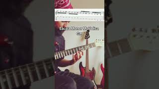 Escala Menor Melódica Gm guitar guitarra guitarlesson lesson [upl. by Emmuela273]