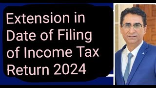 How to Extension in Date of Filing of Income Tax Returns 2024 easy procedure Step By Step [upl. by Aivlis244]