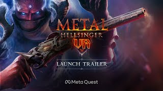 Metal Hellsinger VR – Meta Quest Launch Trailer [upl. by Risay481]