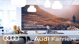 Ausbildung bei Audi Fachinformatikerin für Anwendungsentwicklung [upl. by Ahtiek904]