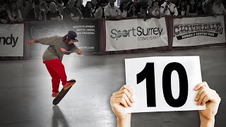 Freestyle Skateboarding World Champion Perfect Run 2023 [upl. by Okoyik]