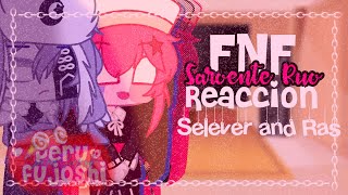 FNF SarventeRuv Reaccionando a Selever y RasParte 01 Gacha Club Perufujoshi [upl. by Appolonia893]