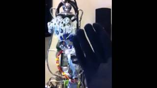 Robotic Arm with Gyro Glove  Wrist [upl. by Salisbury]