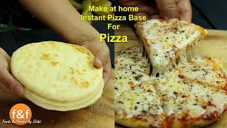 Cheesy Crust Pizza no oven  चीज़ बर्स्ट पीज़्ज़ा घर पे  Cheese burst no yeast  Chef Ranveer Brar [upl. by Nalahs]