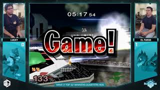 PH3  Lucky Fox vs El Fuego Falco  SSBM Top 32 WQF  Smash Melee [upl. by Chi577]