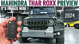 Mahindra Thar Roxx 5 Door Review  First Look  Mahindra Thar 5 door 2024  5 Door Thar Roxx Review [upl. by Rosenberger]