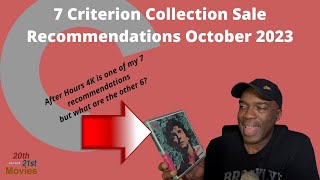 7 Criterion Collection Sale Recommendations October 2023 [upl. by Maidel]