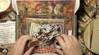 ASMR 🎧 Cora Crea Crafts Unboxing  Discount CodesㅣVintage Scrapbookㅣ4KㅣNo BGMㅣJournalㅣPaper Sounds [upl. by Arivle]